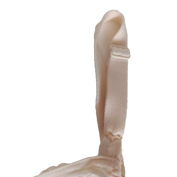 Bali Bra Size 40C Beige Style #0180 Mesh Balconette Full Coverage Vintage NWOT - Picture 10 of 10